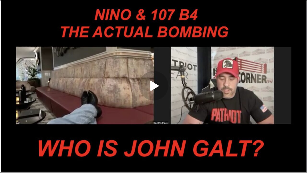 NINO W/ Juan O'Savin "World Awaits Trump's Decision...Countdown Begins" WHO IS John Galt?
