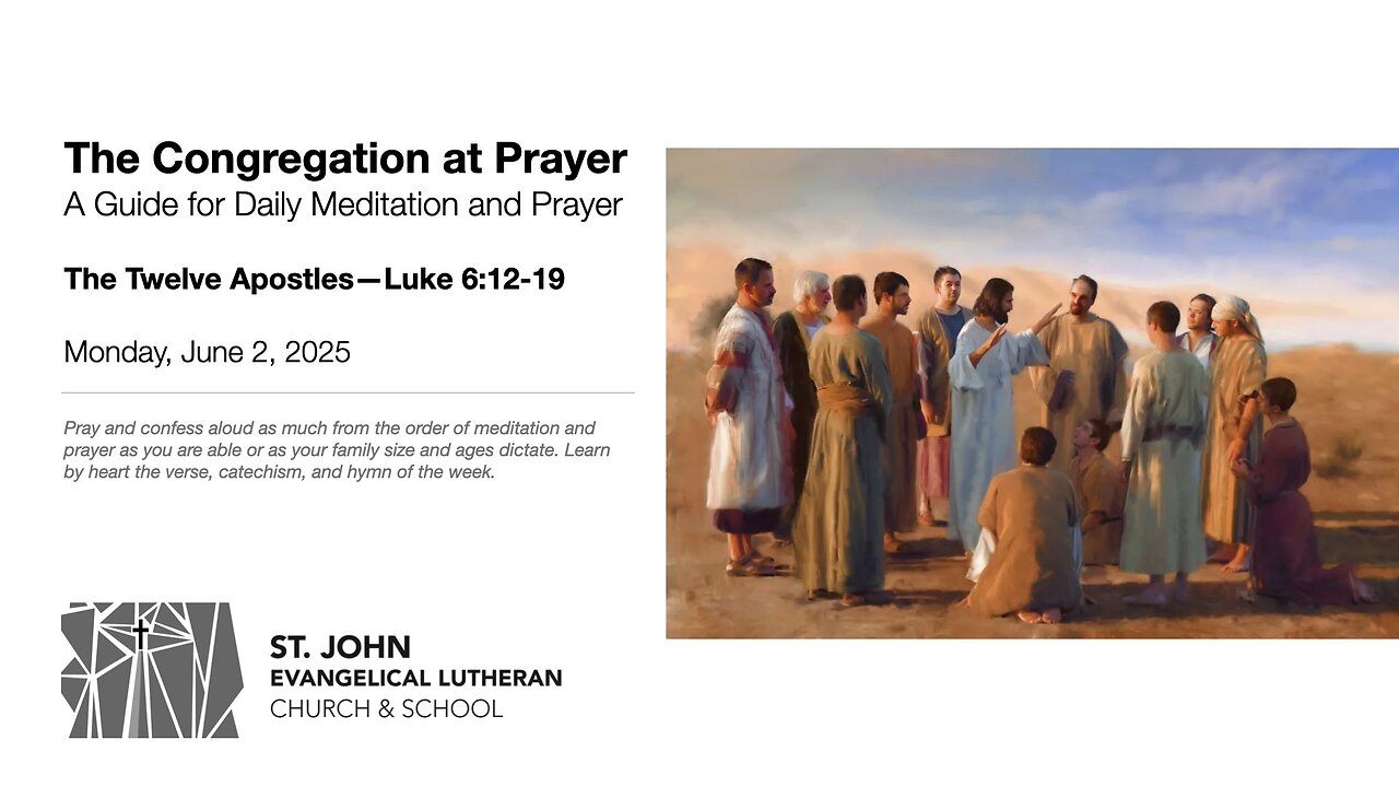 The Twelve Apostles—Luke 6:12-19