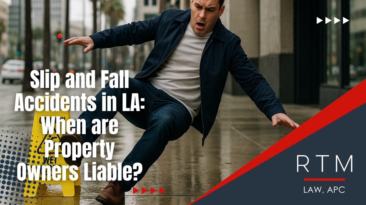 Slip and Fall Accidents in LA: When are Property Owners Liable?