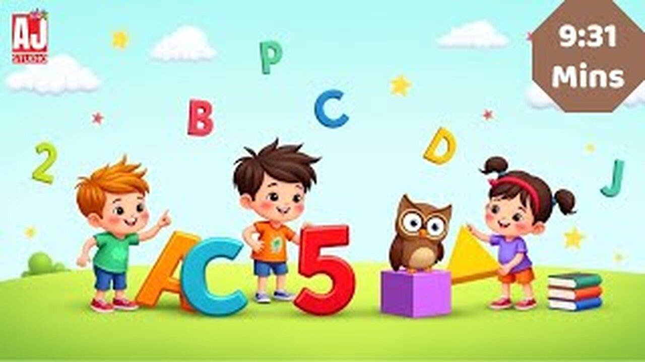 All Subjects Learning Video for Kids📖 | Smart Learning Compilation😊