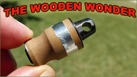 12ga. Shotgun Slug made from MDF Wood - Tested