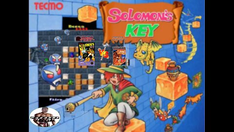 Fazares Special - Solomon's Key NES/FAMICOM vs. SEGA MARK III/SEGA MASTER SYSTEM
