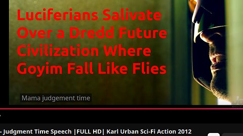 DREDD: Judgement-Time Speech with Karl Urban