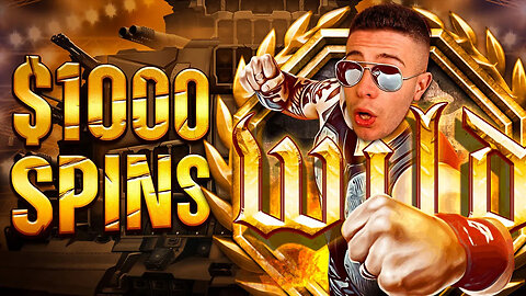 HIGHROLL SESSION - $1000 SPINS ON SABATON