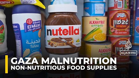 Gaza markets deprived of essentials as Israeli blockade fuels famine, malnutrition