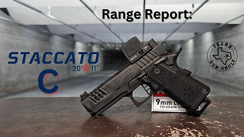 Range Report: Staccato C - The "All Purpose" 2011 Pistol?