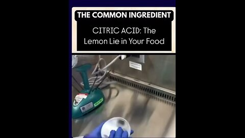 Citric Acid is so bad for you