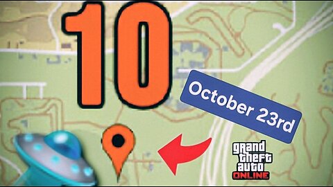 GTA Online: UFO Location October 23, 2025 (Day #10)