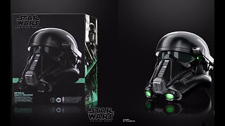 Star Wars: The Black Series - Imperial Death Trooper Premium Electronic Helmet [by Hasbro]