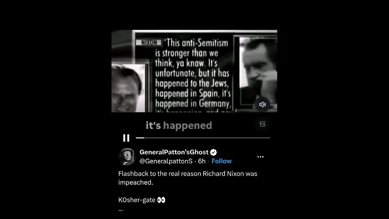 President Nixon got impeached for j-pilling