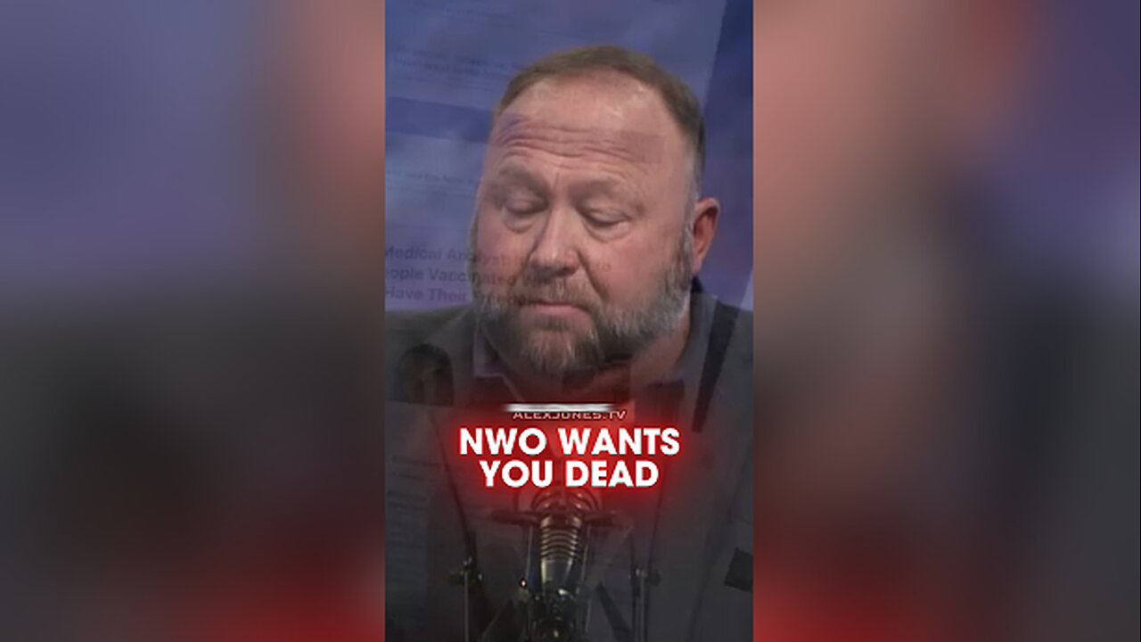 Alex Jones: Globalists Meeting To Depopulate The Planet - 4/3/21