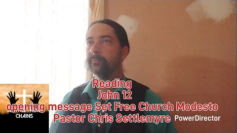 John 12 opening message Set Free Church Modesto Pastor Chris Settlemyre #theoutlawpreacher