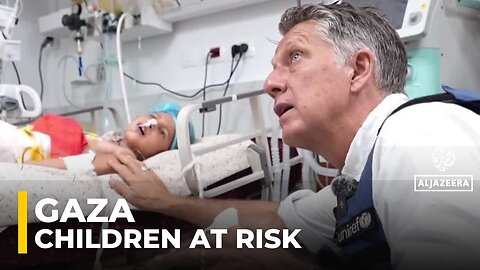 UNICEF surveys the damage at al-Shifa Hospital