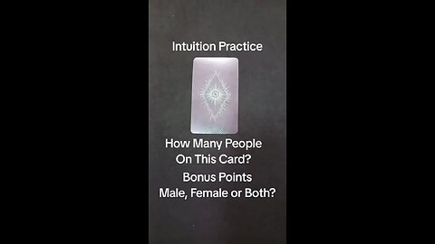 Practice Your Intuition (6)