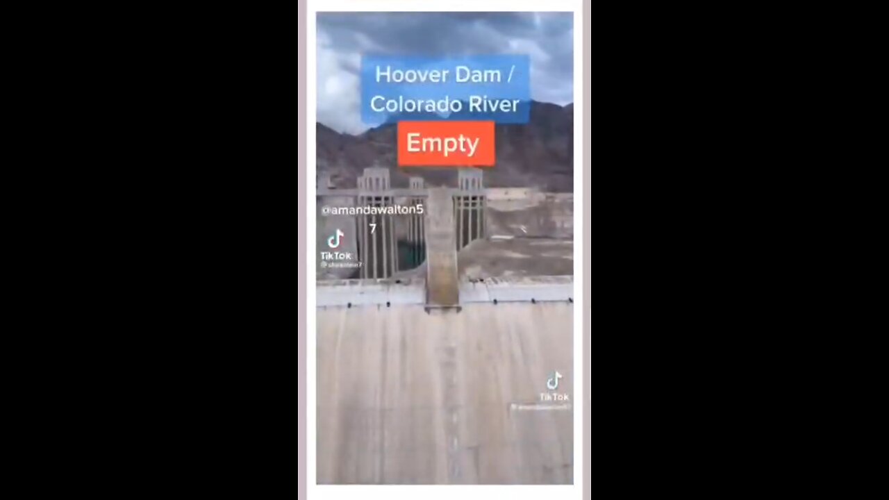 Hoover Dam is empty, you will all know why soon.