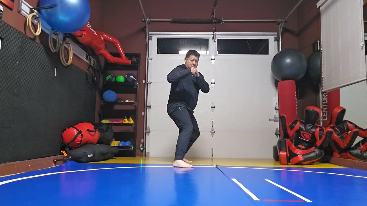 WTD Sliding Hook Kick to Side Kick sequential