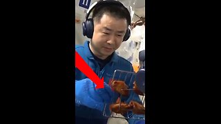 Realizan la primera parrillada en el espacio