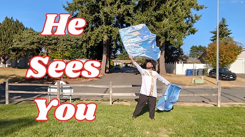 He Sees You - TERRIAN (Worship Flags | Liturgical Dance)