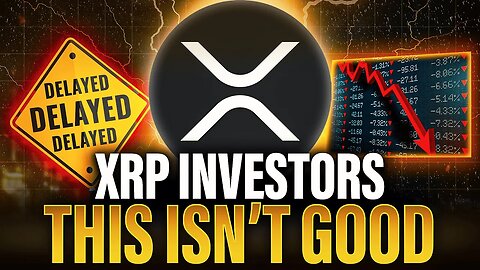 Bad News For XRP Investors XRP Price Chart & News Update