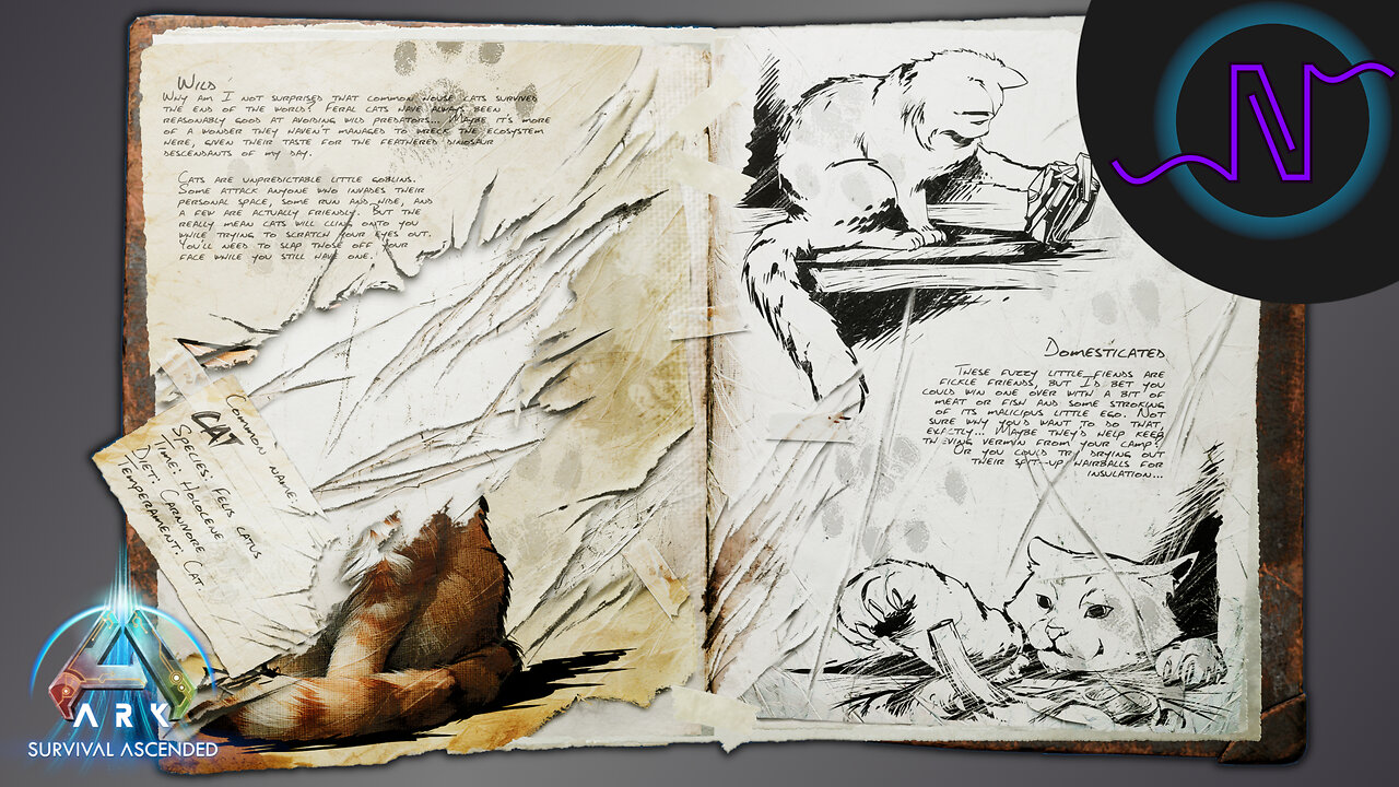 The New Cat Dossier! - ARK: Survival Ascended