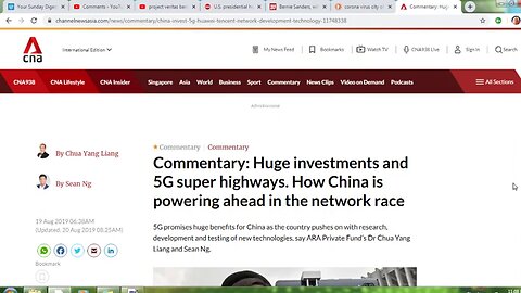 [Jan 26, 2020] Wuhan, China's Experimental city for 5G [Sarah Tonen]