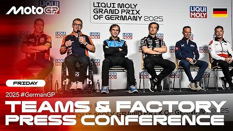Team Managers Press Conference: Aprilia, KTM, Honda | 2025 German GP