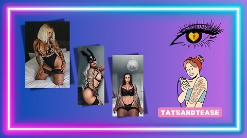 🖤 Tatsandtease: Inked, Irresistible & Impossible to Resist 🖤 