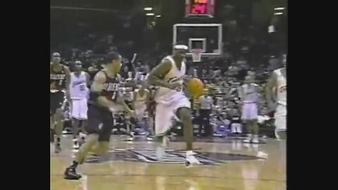 LeBron James 32 Points 9 Ast 3 Stl Vs. Trail Blazers, 2003-04.