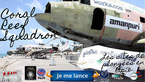 🚢💥 Le Coral Reef Squadron, on a exploré les avions coulés de Phuket