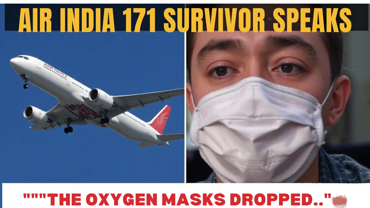Air India 171 Survivor Breaks Silence: Shocking Statement After 787 Incident #AviationNews