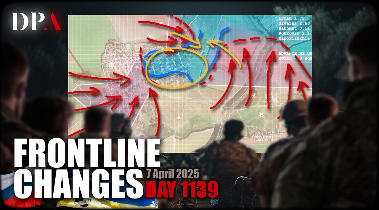 [ Frontline Changes ] OPERATIONAL ENCIRCLEMENT at Shevchenko! Ukraine's Guevo line collapsed...
