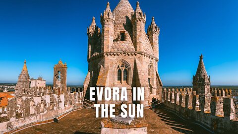 Is This the Most Beautiful Town Ever? #evora #portugaltravel