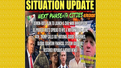 SG Anon. Juan O Savin ~ Situation Update 6/10/25 ~ Restored Republic > Judy Byington- Q+ White Hats