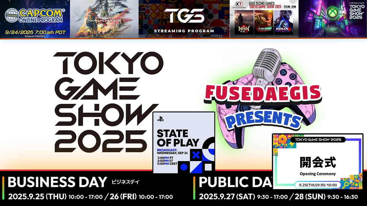 TGS 2025 Capcom Online Special Program REACTION 9.24.2025 | FusedAegis Presents