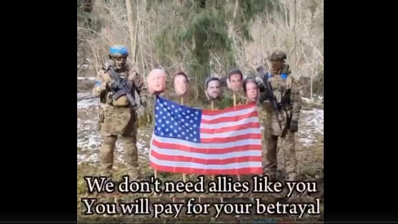 Ukraine Military Sends Threats to America