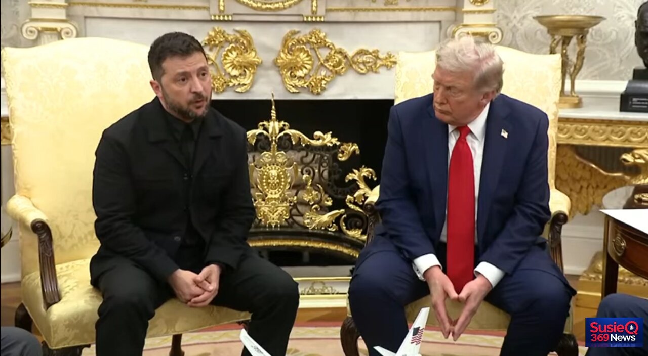 Pres. Trump & Pres. Zelensky Discuss Ending Russia-Ukraine War