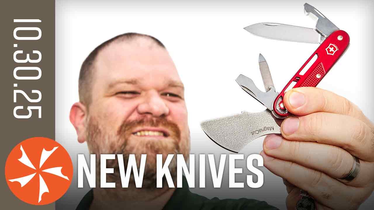 Swiss Army Surprise - New Knives October 30th, 2025 at KnifeCenter