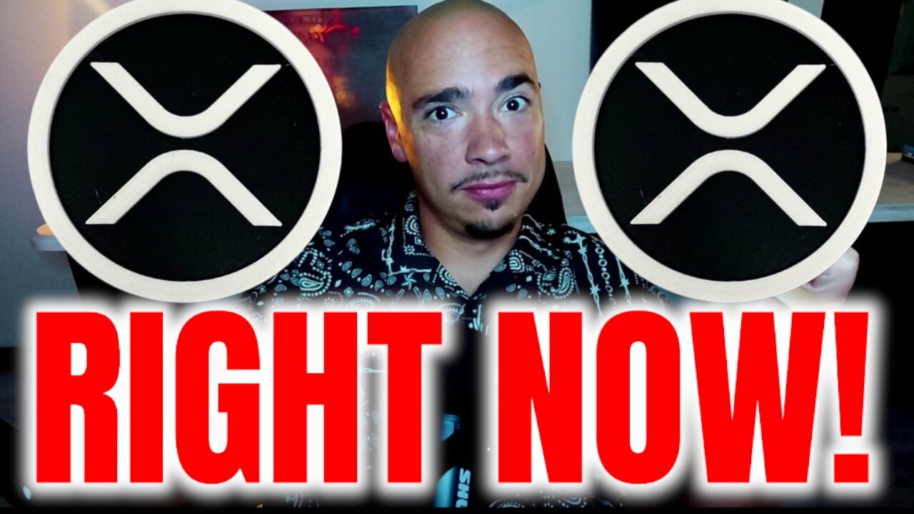 XRP holders need to SEE what is happening right now!