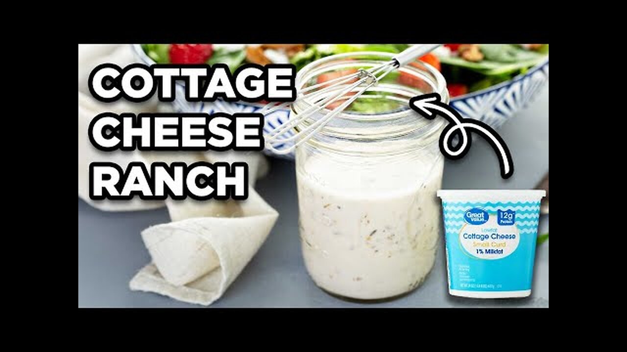 Best Cottage Cheese Ranch Dressing Recipe