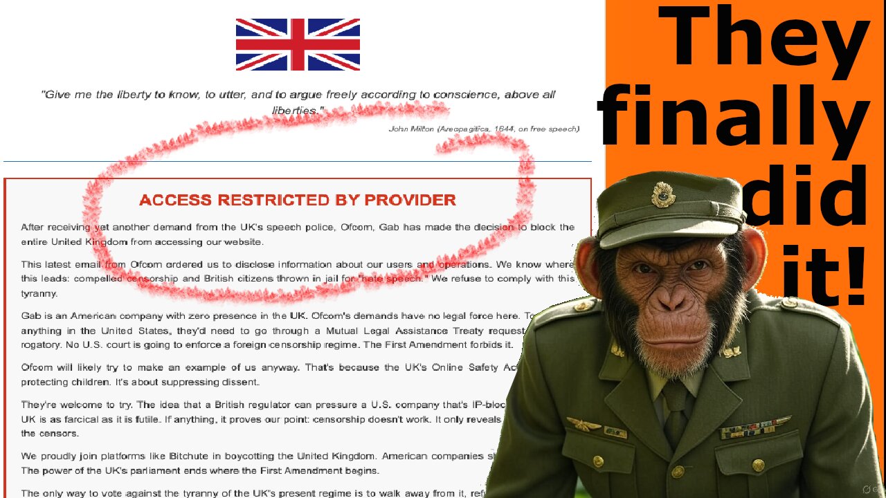 Who’s Next? OFCOM Closes Gab.com