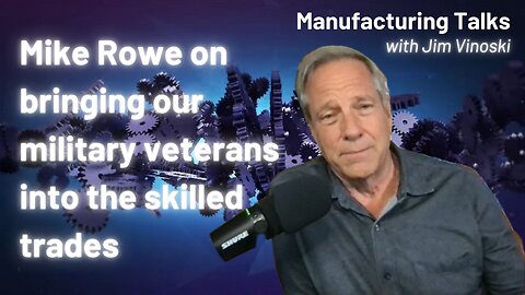 Mike Rowe discusses his new partnership with PureTalk to bring military vets to the skilled trades