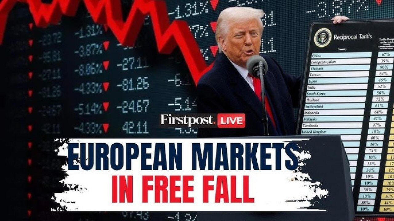 European market drop as trump push tariffs