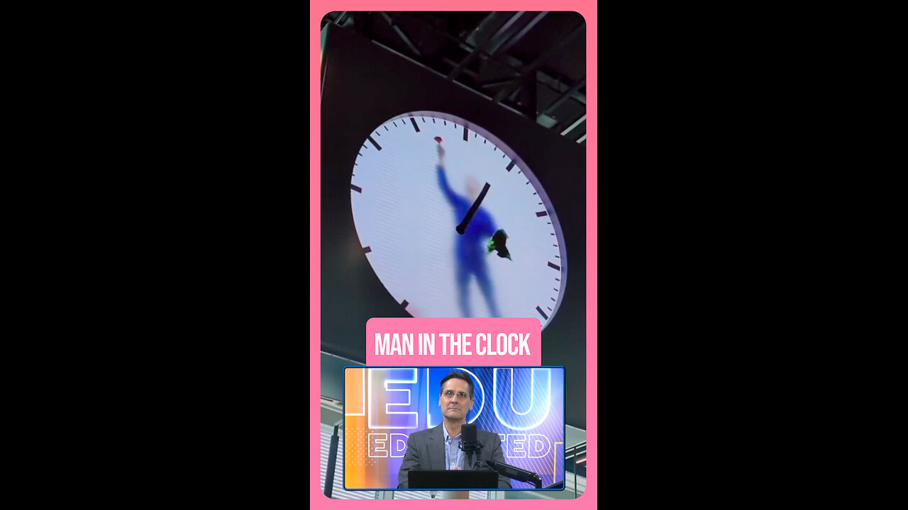 ⏰Is This Man Trapped In A Clock?