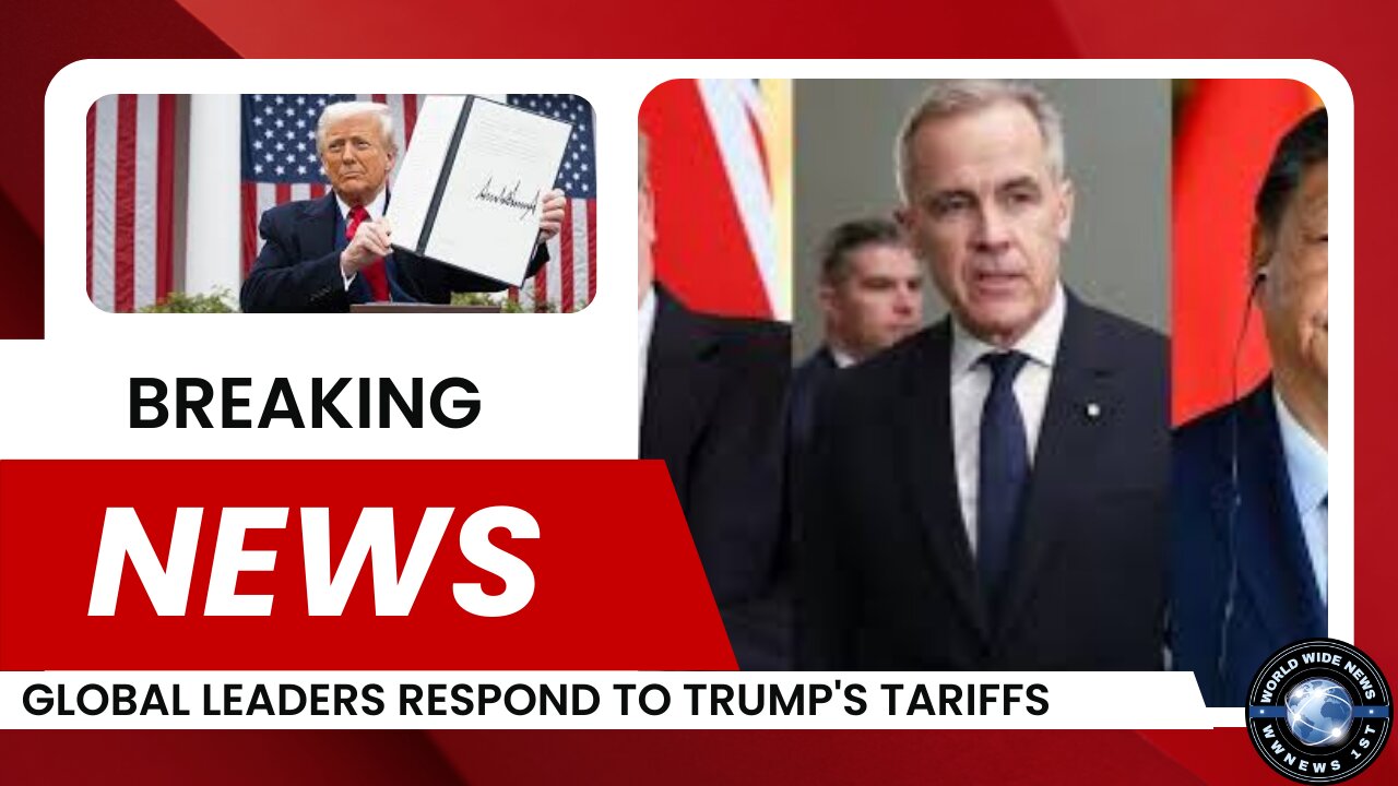 Global Leaders Respond to Trump's Tariffs #wwnews