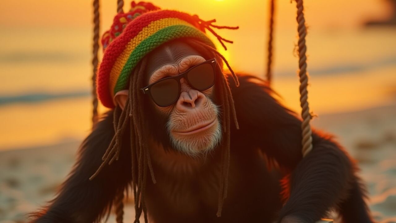 Rasta Monkey giving Life Changing Advice