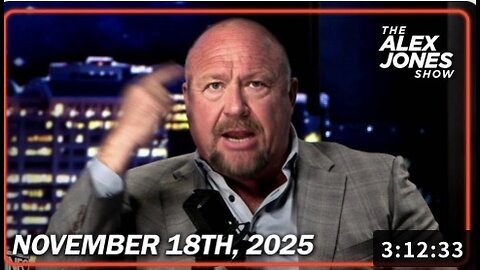 11 18 25 ALEX JONES SHOW, House Votes To Release Epstein Files