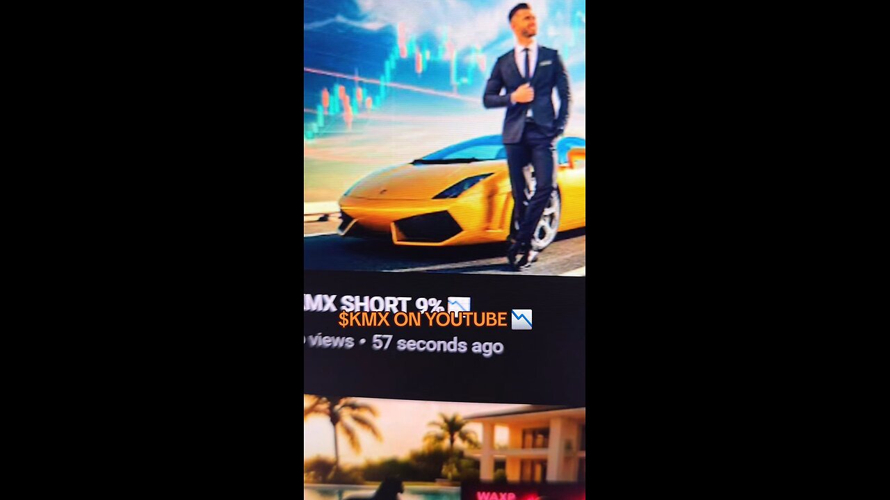 $KMX ON YOUTUBE 📉