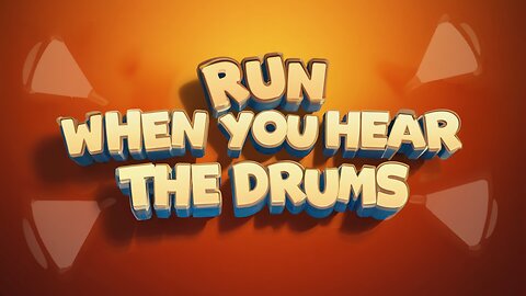 Run When You Hear The Drums | Epic Rock Anthem of Power