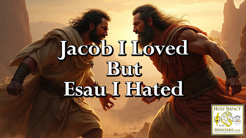 Jacob I Loved But Esau I Hated