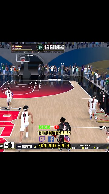 IN DUNKING WE TRUST #dunk #2k25 #contactdunk #basketball #gaming
